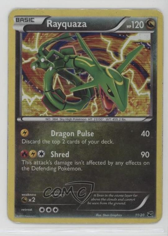 Rayquaza Pokemon Dragon Vault Mini-Set #11