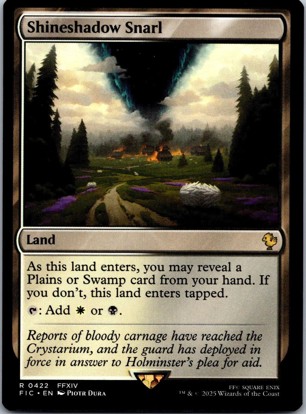 Shineshadow Snarl [FIC – 422] NM Magic
