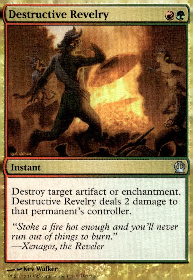 Duel Decks: Heroes vs. Monsters #66 Destructive Revelry
