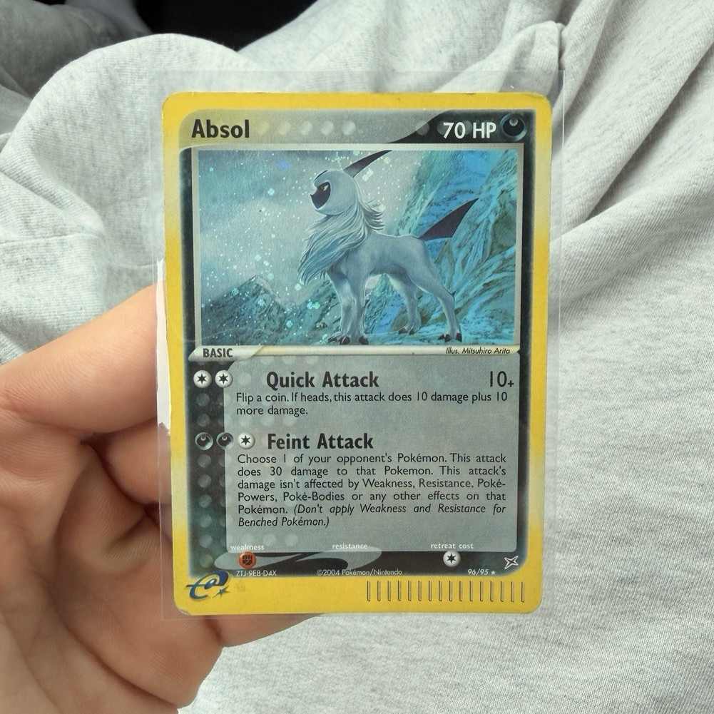 Pokemon Absol 96/95 EX Hidden Legends Reverse Holo Secret Rare EN 70 HP