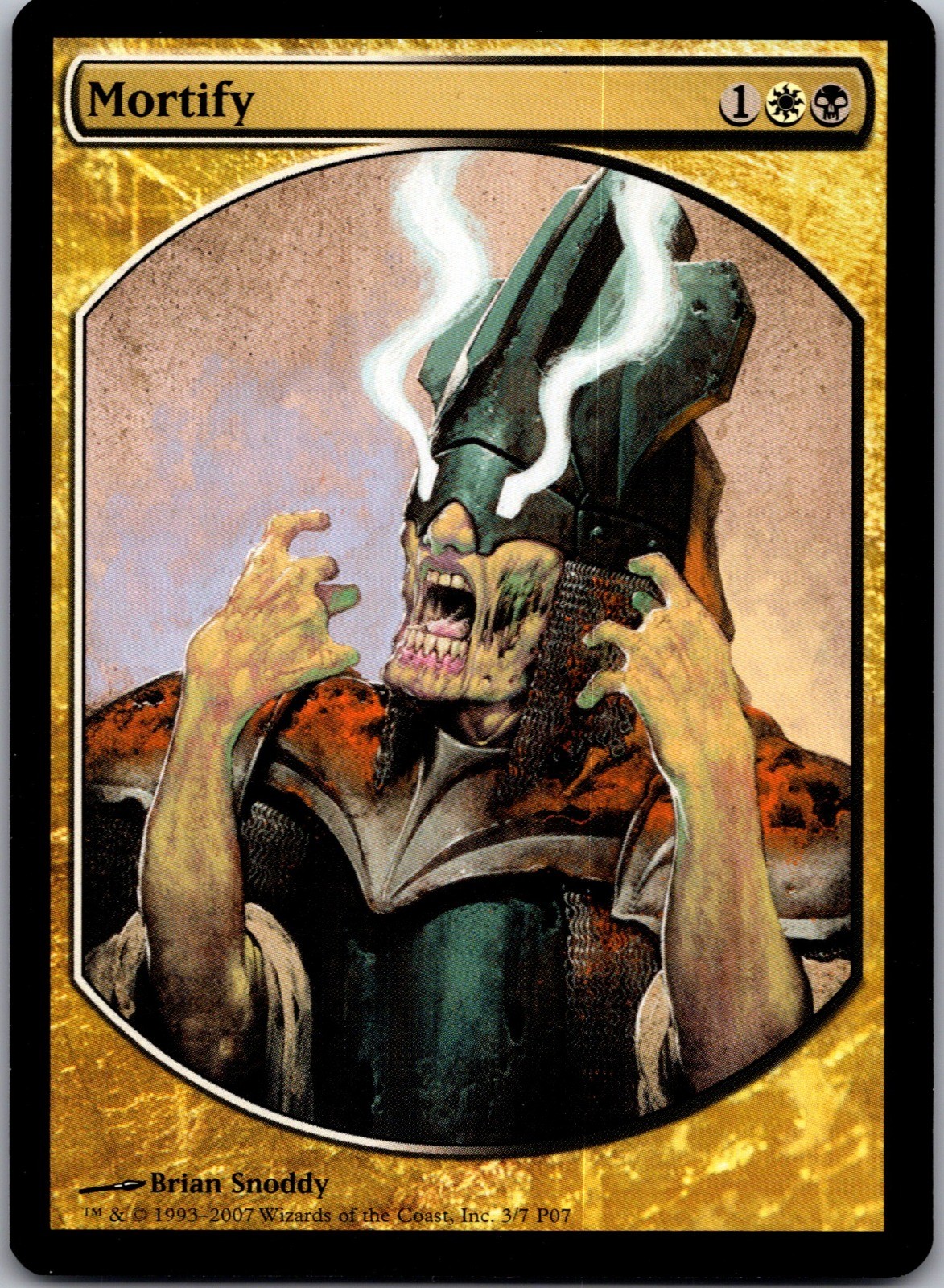 Mortify Magic Player Rewards #3 LP MTG