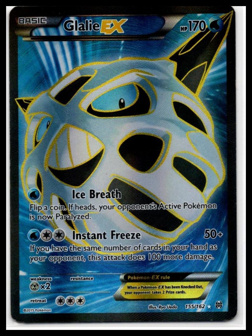 Glalie EX – n/a 155/162 – MP