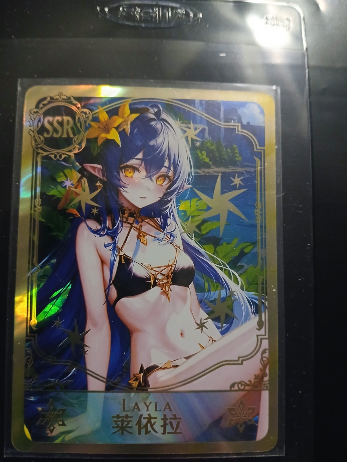 ❤️ LAYLA Goddess Story Anime Waifu Card Girl Foil Doujin Holo ACG❤️