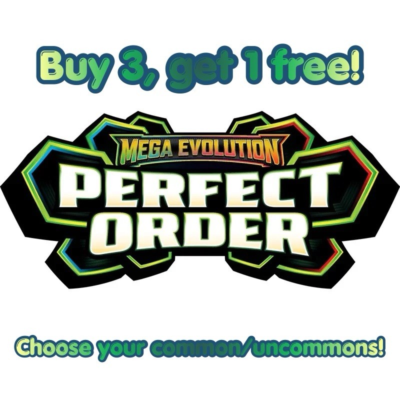 Perfect Order: Choose your regular, holo, reverse holos Commons/Uncommons!