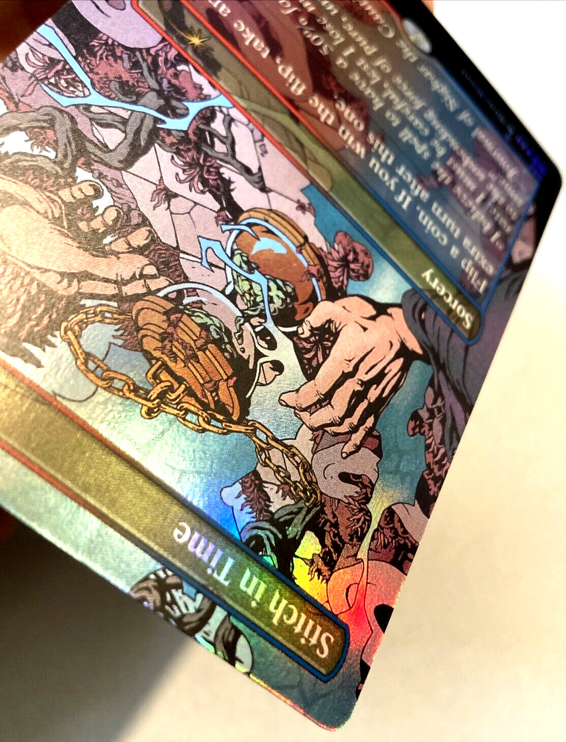 MTG Stitch in Time BORDERLESS FOIL Secret Lair Drop 382 NM