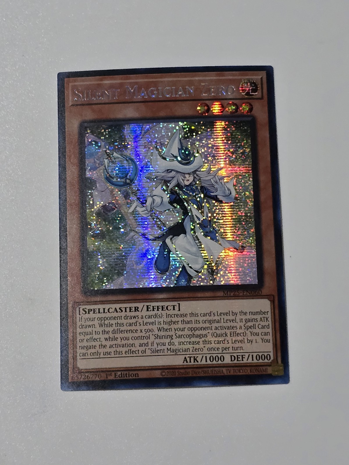 Silent Magician Zero MP25-EN060 2025 Mega-Pack 1st Edition NM Yugioh