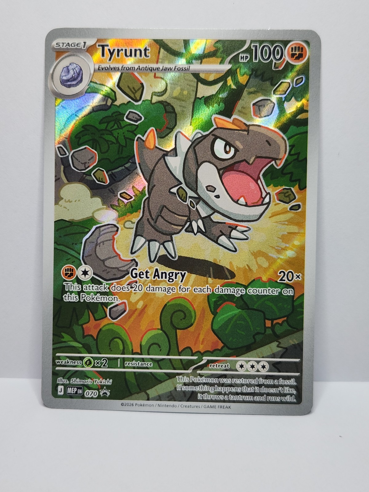 Tyrunt #070 Promo, Perfect Order ETB Exclusive, Mega Evolution Promo, Near Mint