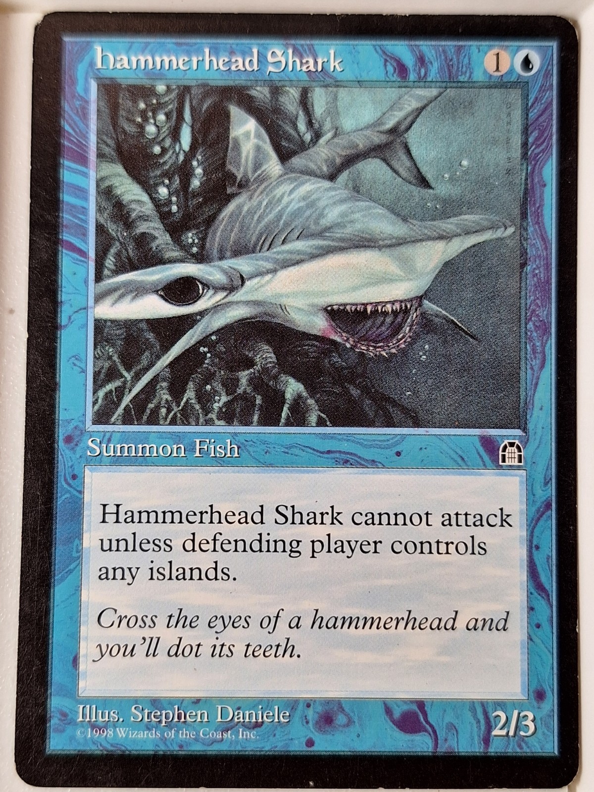 Hammerhead Shark – Stronghold – Magic the Gathering MTG Nice!