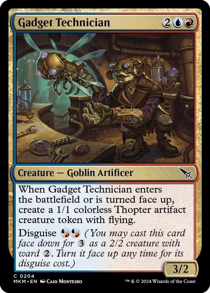 Gadget Technician Normal MKM NM