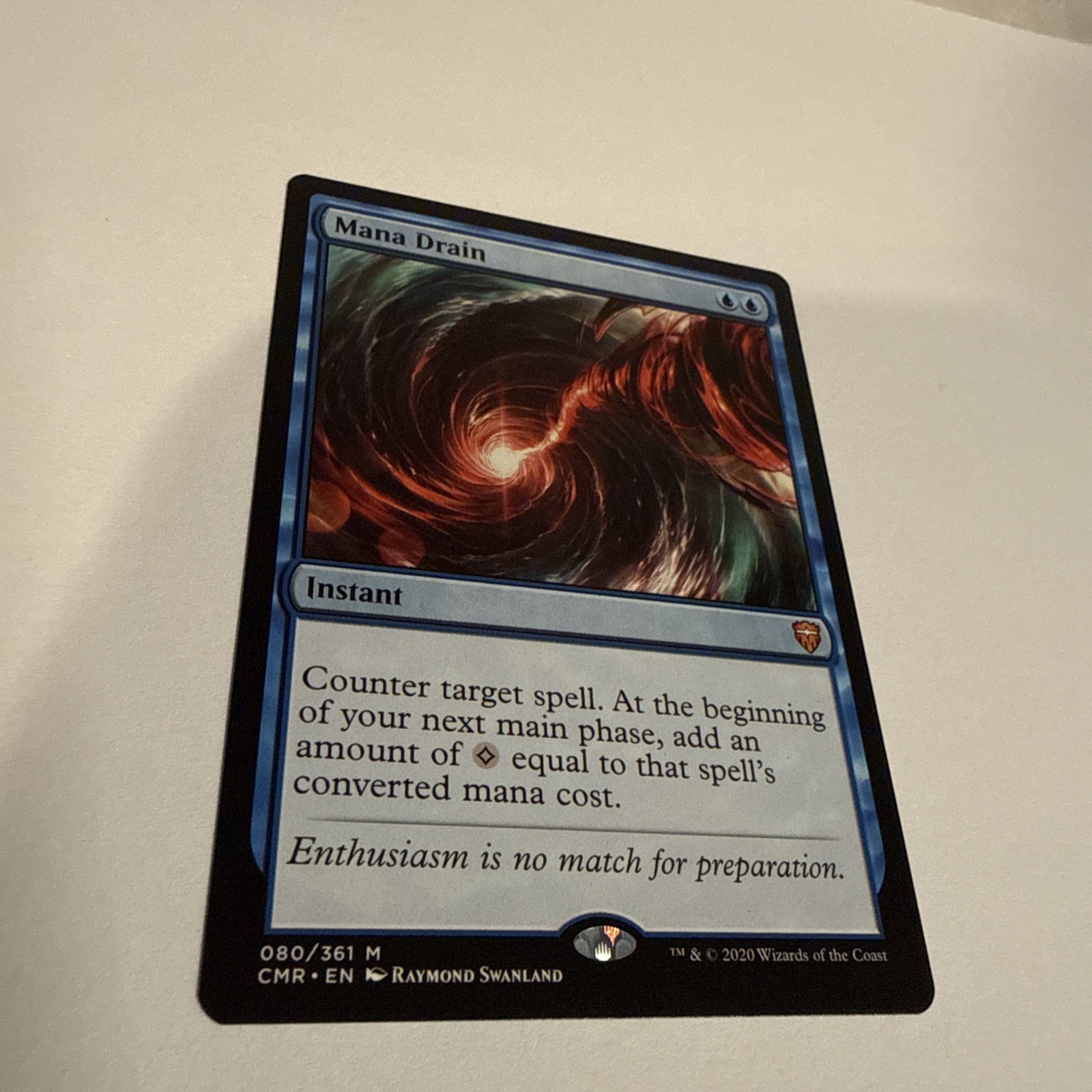 X1 non foil Mana Drain CMB 080