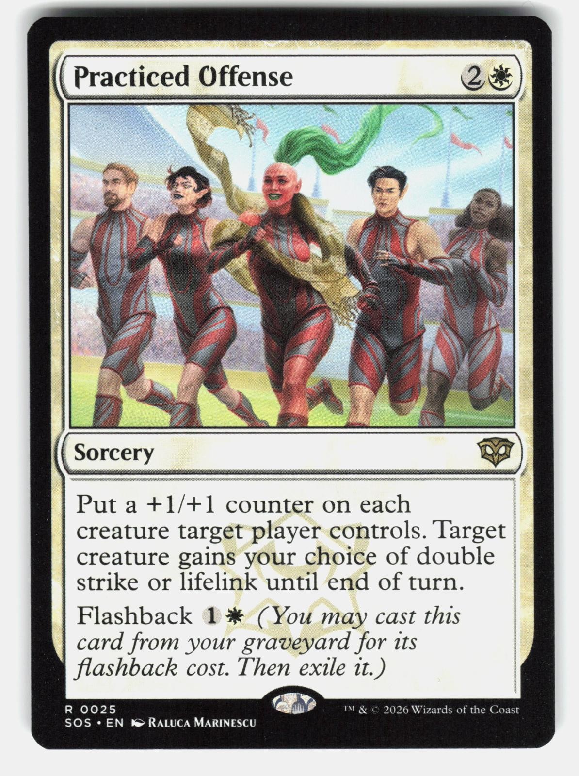 PRACTICED OFFENSE – Magic: The Gathering – MARINESCU NM/M