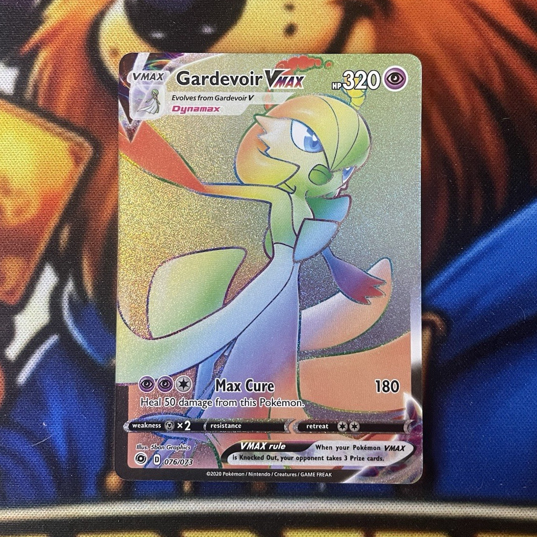 Pokémon Gardevoir VMAX Ultra Rare Holo Card 76/73 320HP Eng