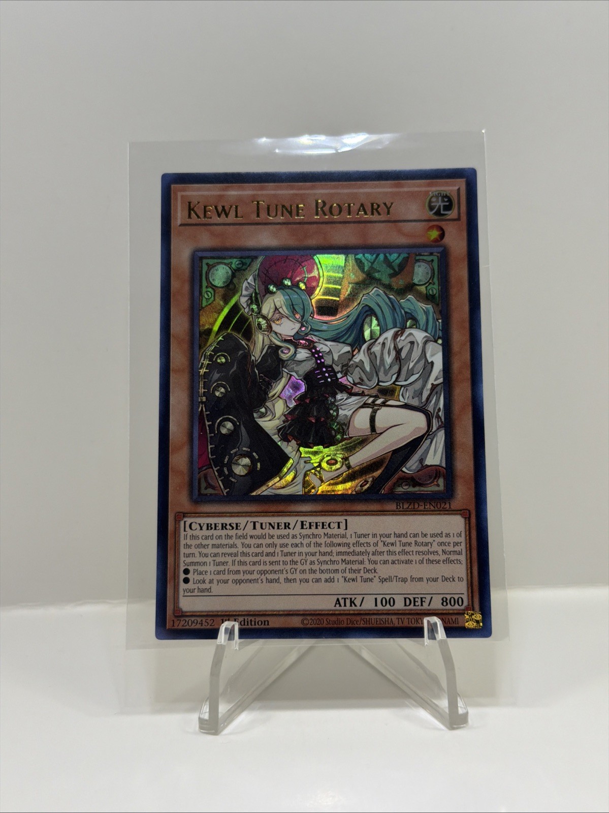 Kewl Tune Rotary BLZD-EN021 Blazing Dominion 1st Edition