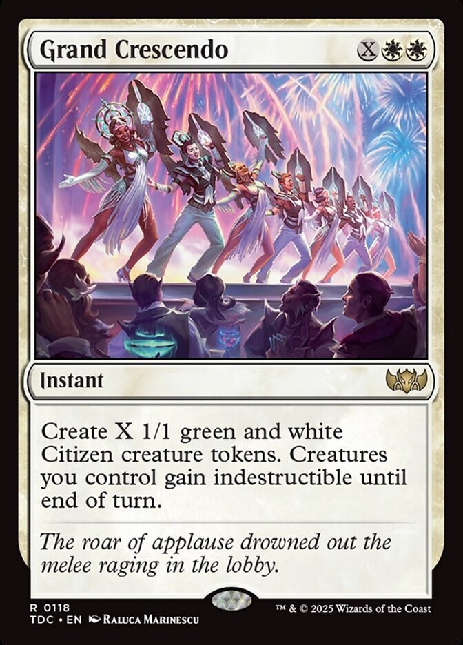 MTG Commander TDM R Grand Crescendo #0118