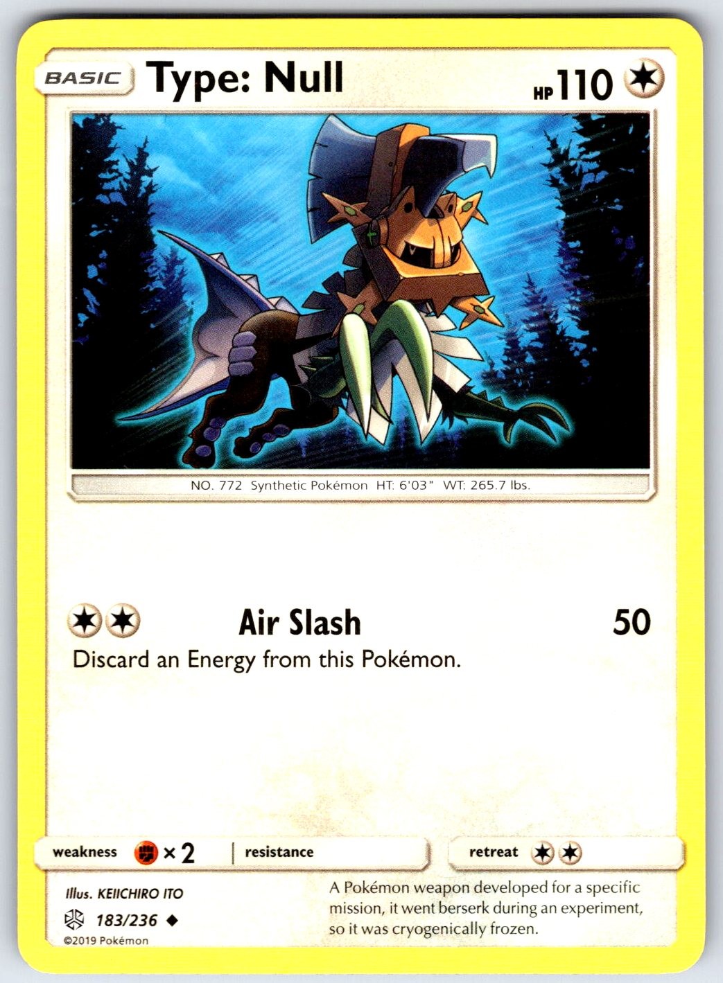 TYPE: NULL – Pokemon – KEIICHIRO ITO 183/236 Cosmic Eclipse – LP