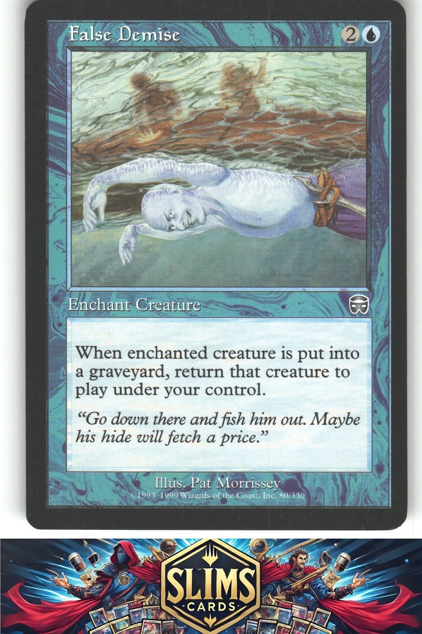 False Demise – Mercadian Masques – MTG – Uncommon – #80 – NM