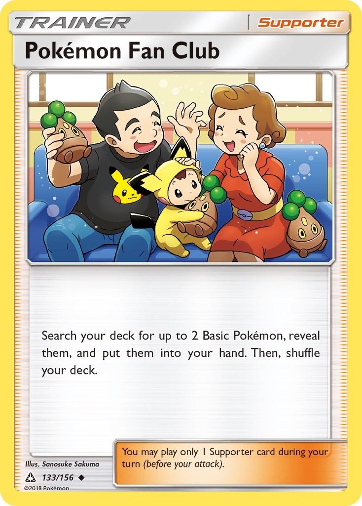Pokemon Fan Club – [SM05 – 133/156] – LP – Reverse Holofoil – SM – Ultra Pris…