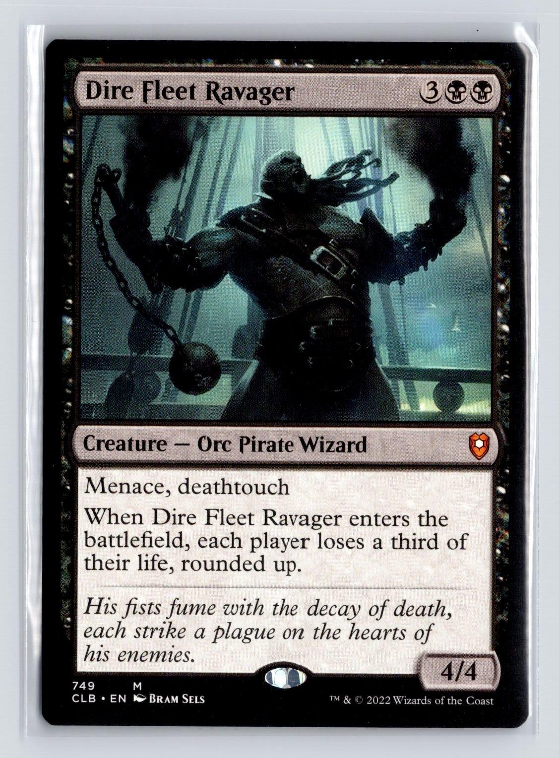 Dire Fleet Ravager 749 Regular Commander Legends Battle for Baldur’s Gate MTG LP