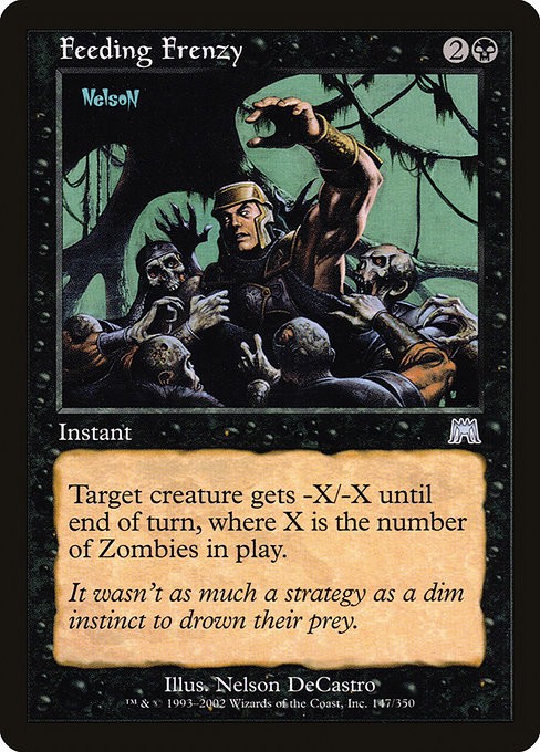 Feeding Frenzy NonFoil Onslaught 147 NM MTG