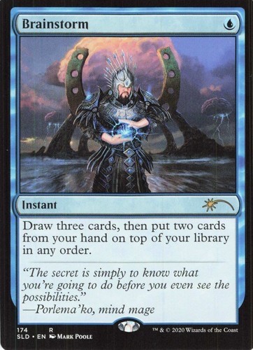 MTG ~ Brainstorm ~ Secret Lair: Mark Poole ~ Near Mint