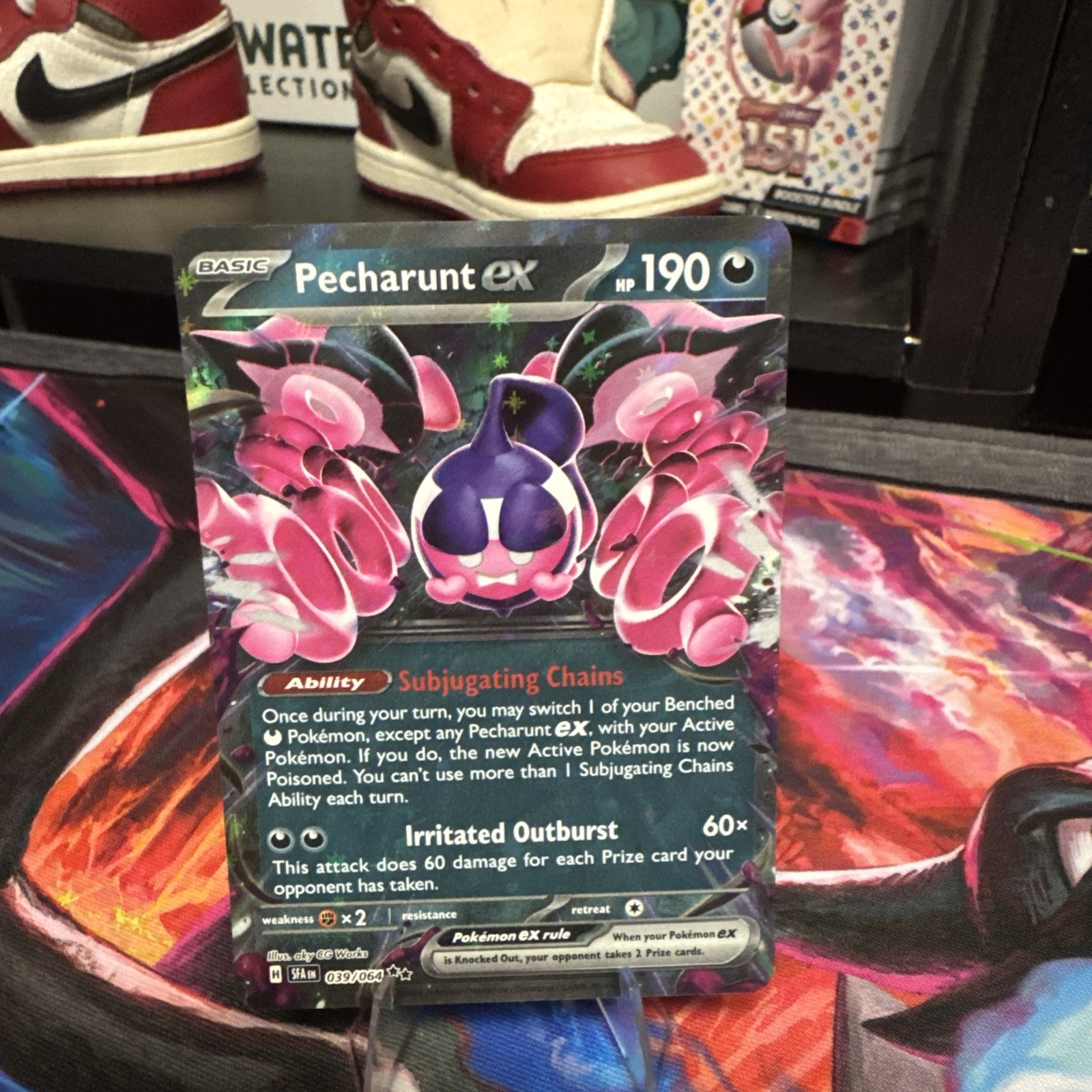 Pokémon TCG Shrouded Fable Pecharunt ex 39/64 Double Rare