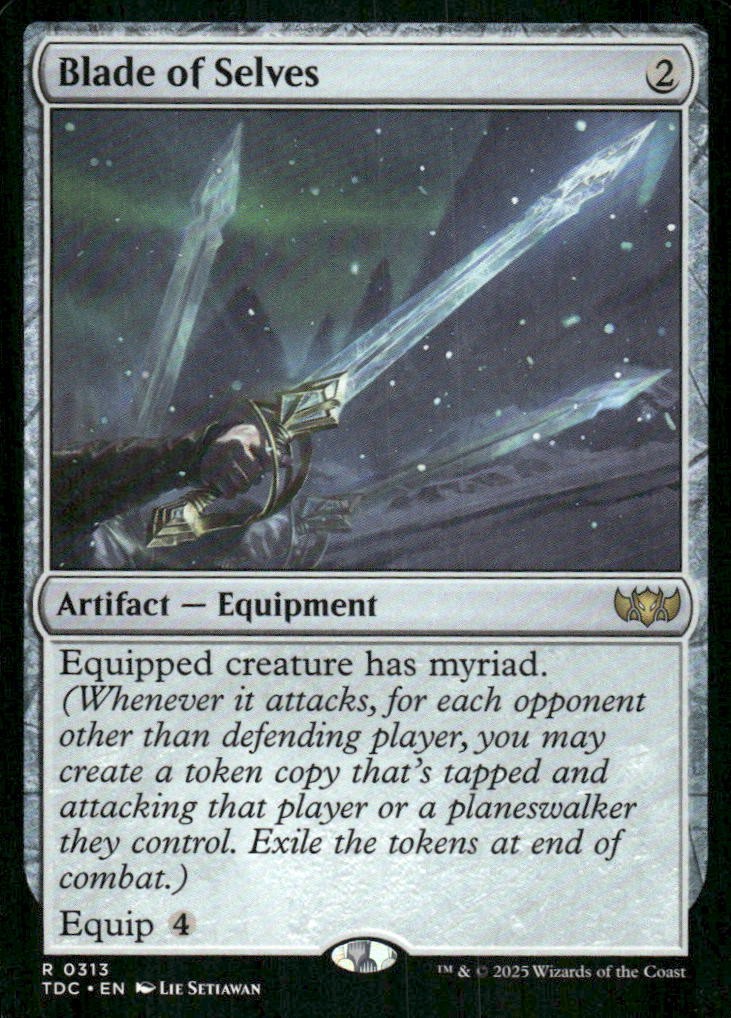 Blade of Selves 313 Rare Commander: Tarkir: Dragonstorm Magic: The Gathering NM