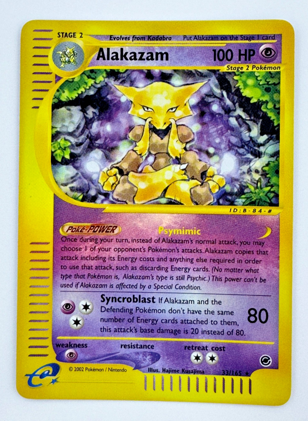 Alakazam | 33/65 | Expedition | Rare | Reverse Holo | LP