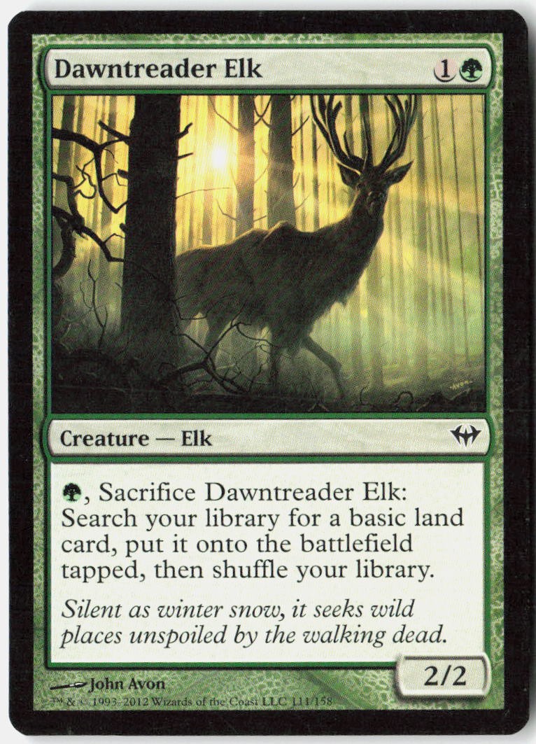 Magic Dawntreader Elk Dark Ascension [DKA – 111] NM Common