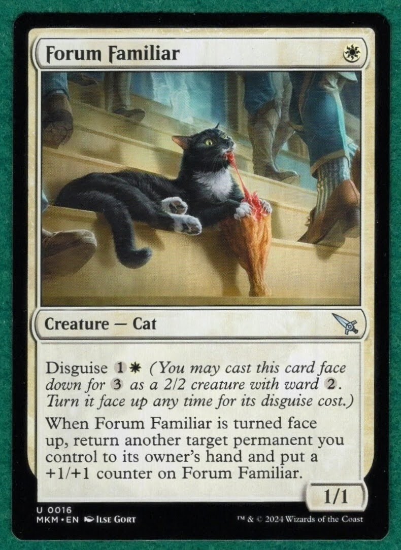 Forum Familiar – Murders At Karlov Manor MKM #0016 – Magic MTG Card