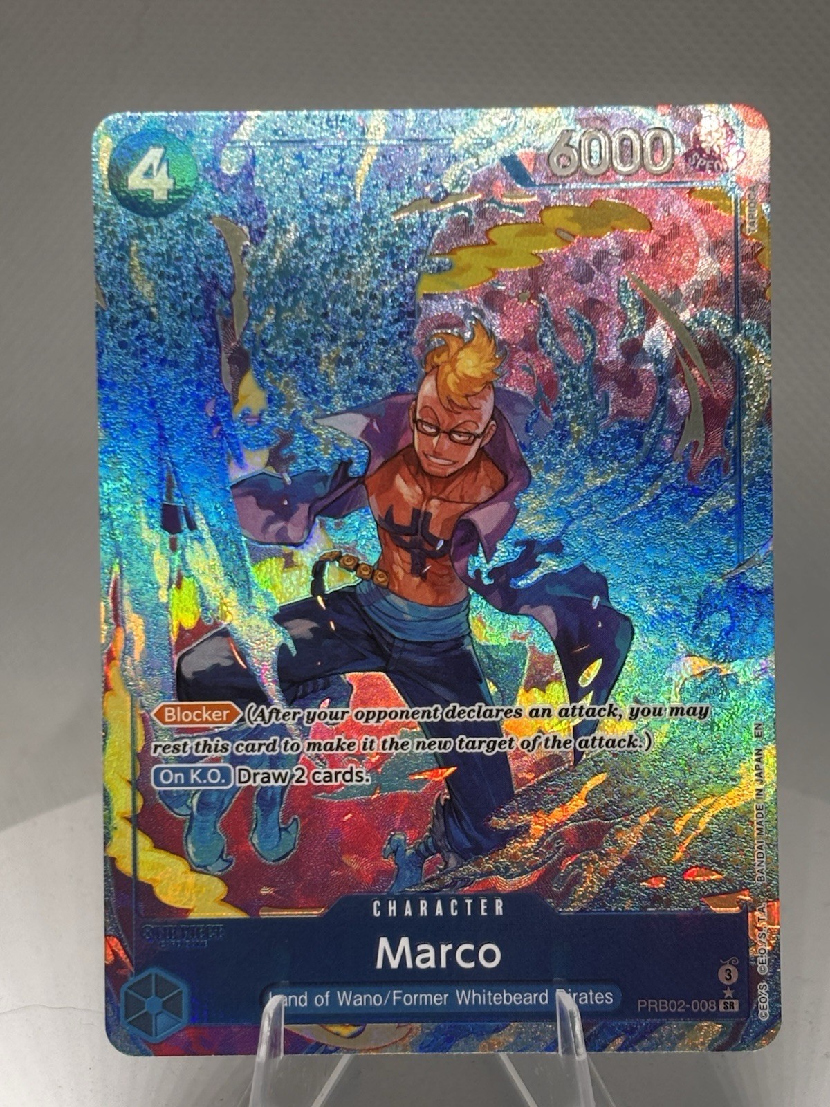 Bandai Marco PRB02-008 Premium Booster The Best Vol. 2 SR Alt Art Foil Eng 6000