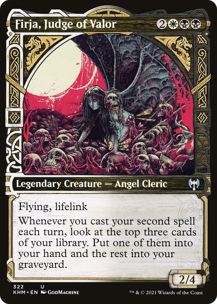Firja, Judge of Valor (Showcase)322MagicKaldheimKHMLPUncommonEN