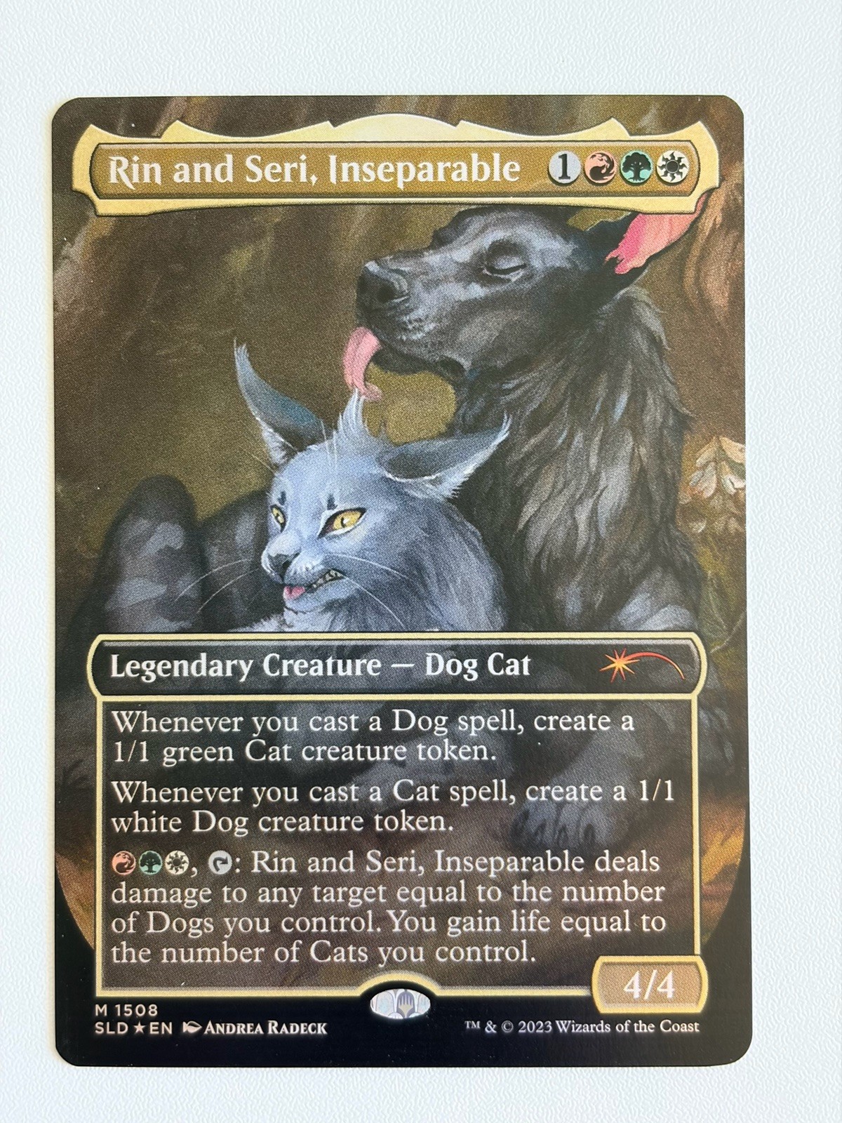Rin and Seri, inseparable (secret lair 1508) – Foil – English – MTG Secret Lair