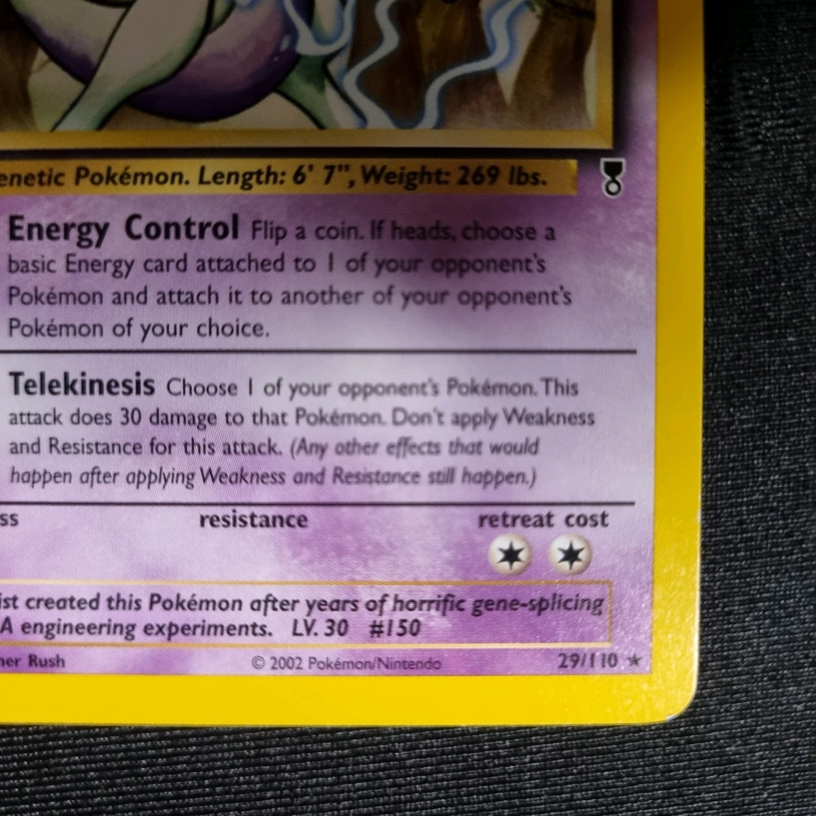 Mewtwo 29/110 Legendary Collection Pokemon TCG NM
