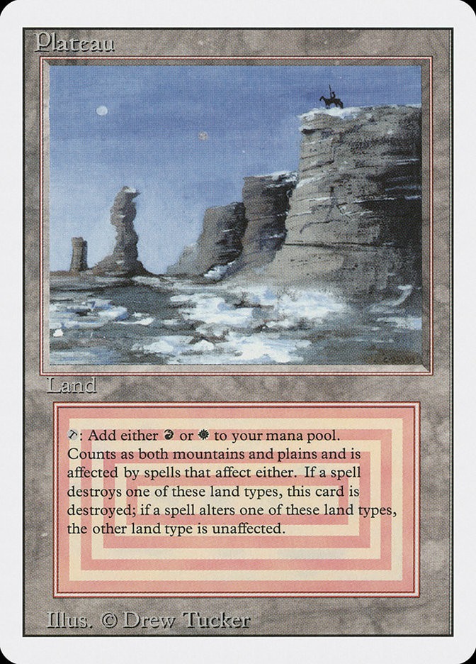 MTG Plateau – 3rd Edition / Revised #284