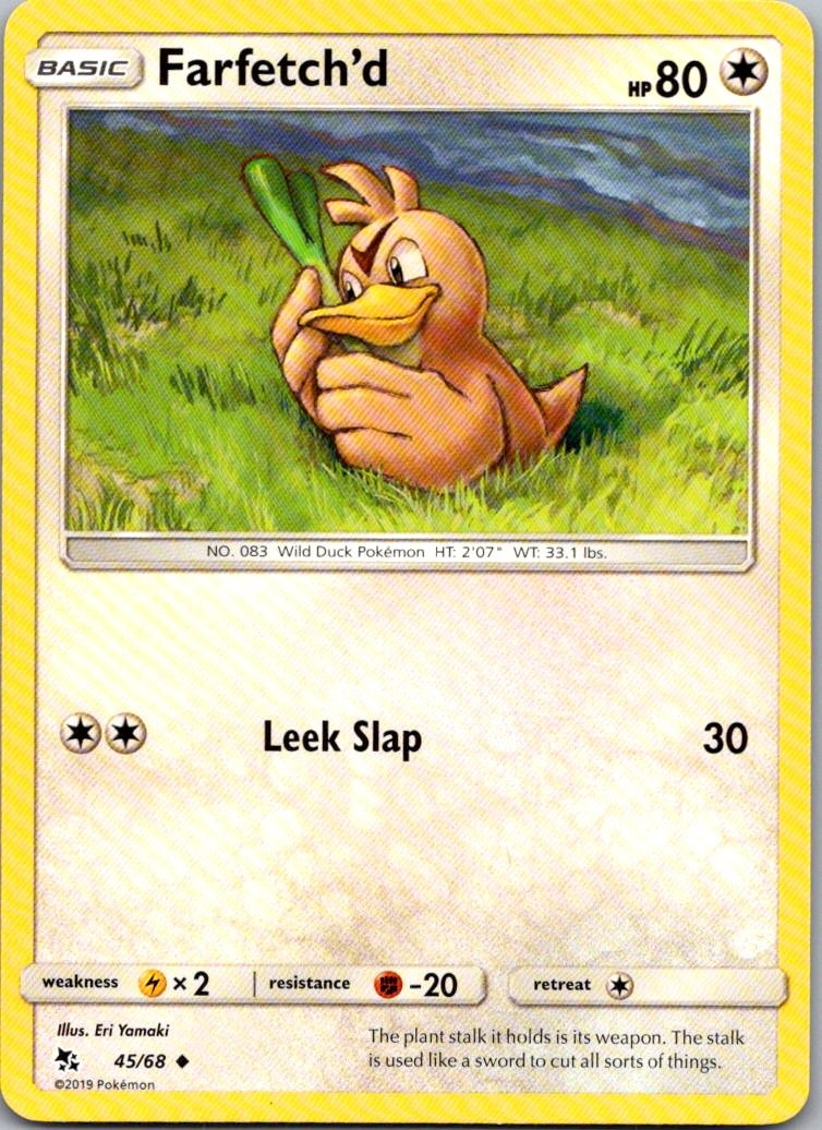 Farfetch’d Uncommon Hidden Fates 45/68 NM