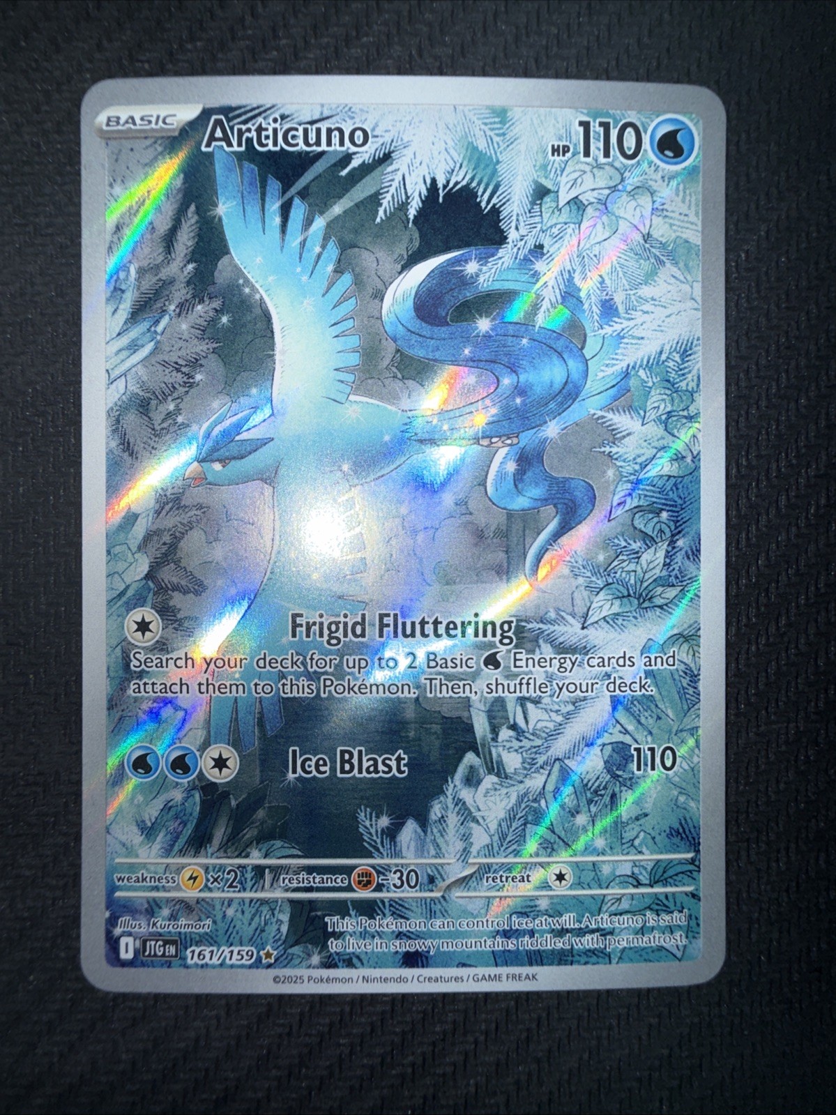 Articuno 161/159 Sv09: Journey Together Holo