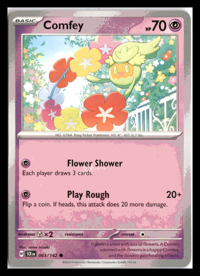 SV07: Stellar Crown #063/142 Comfey