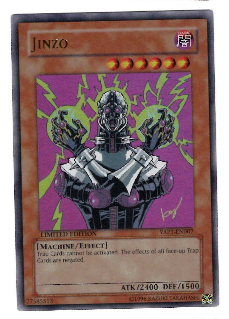 Jinzo YAP1-EN007 Anniversary Pack Limited Edition, LP