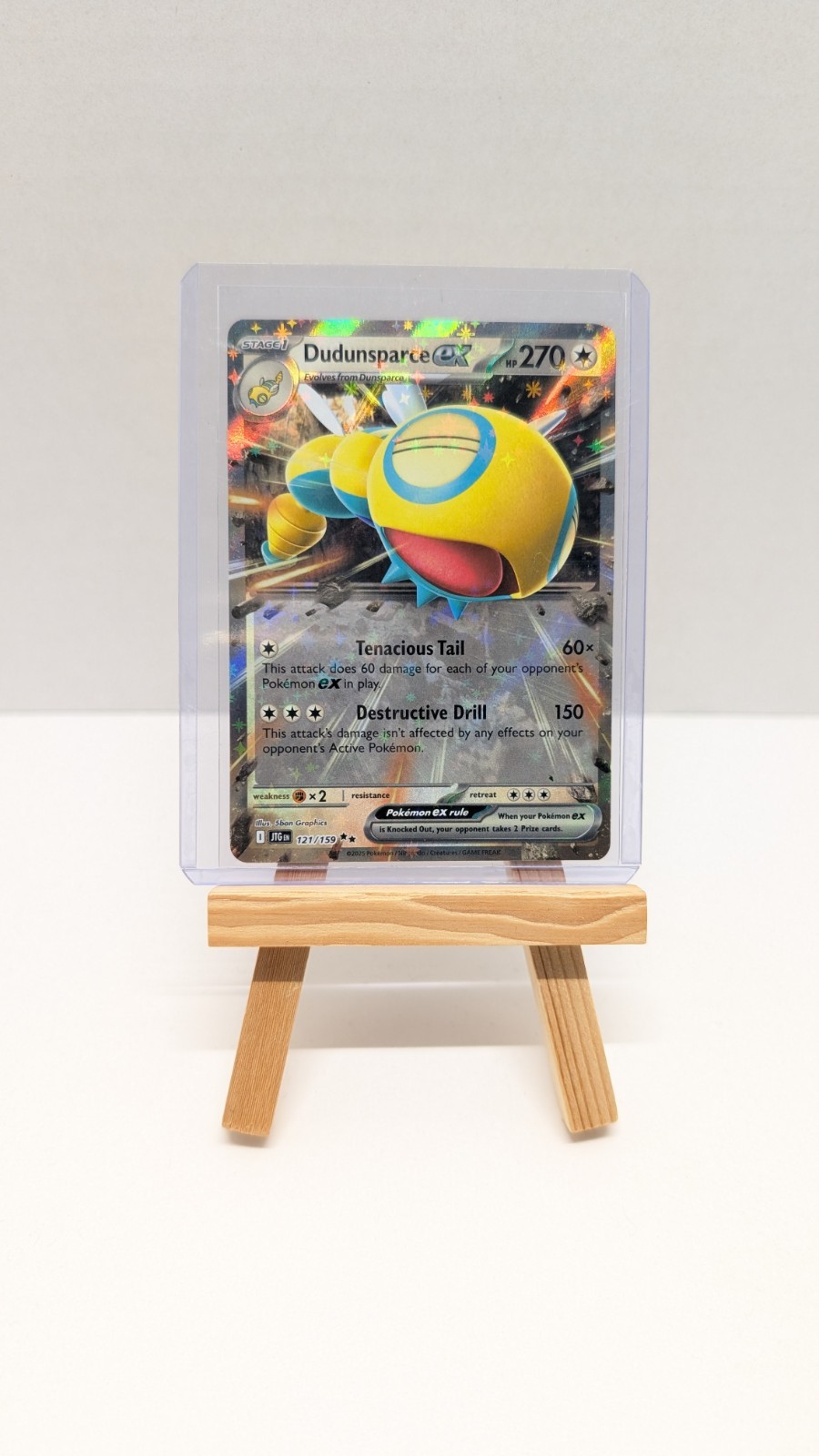 Pokémon TCG, Dudunsparce Ex 121/159 – Journey Together