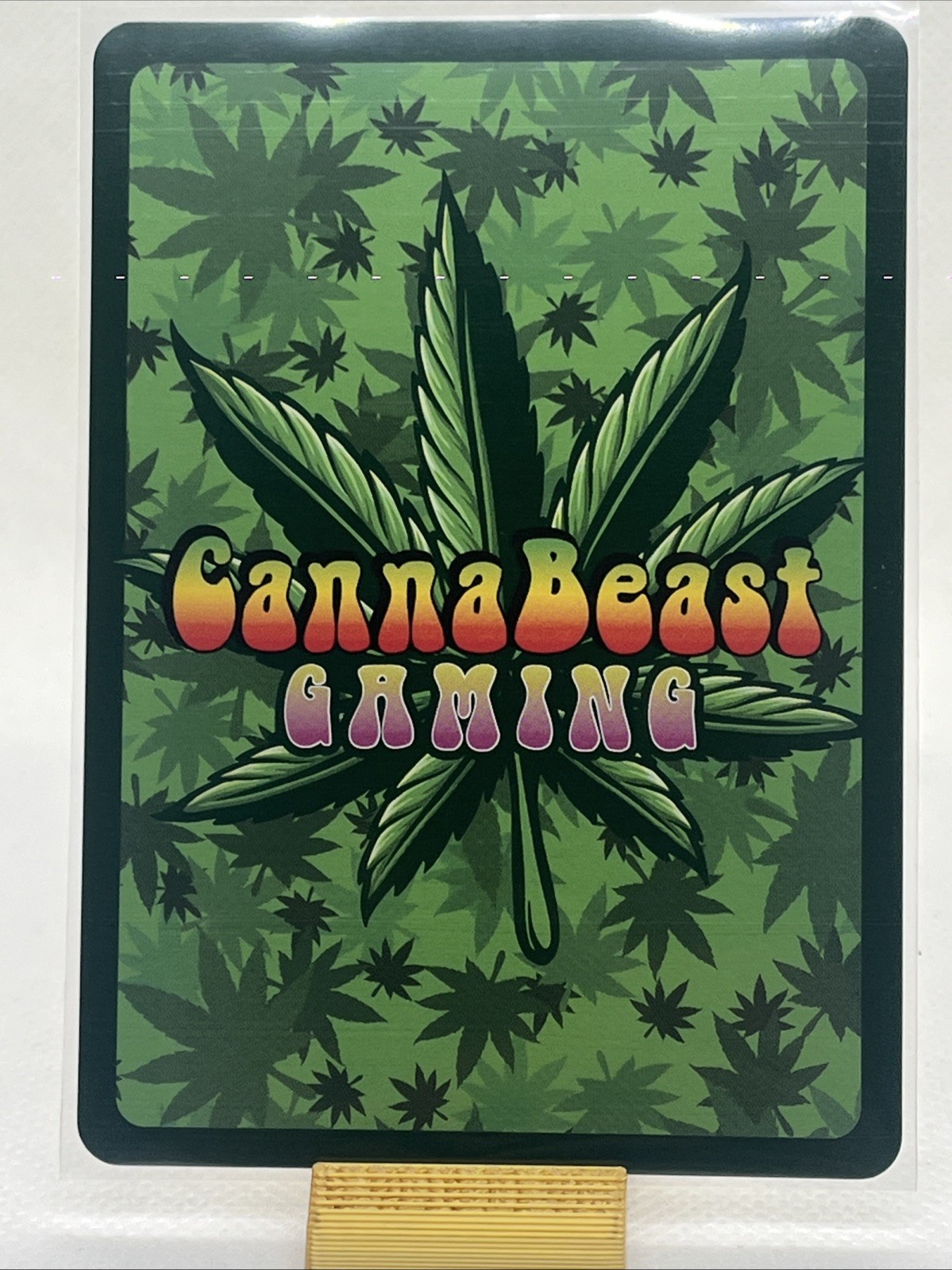CannaBeast TCG Going Digital Rolling Paper Boy Holo Demo Card CCG Moon Dog