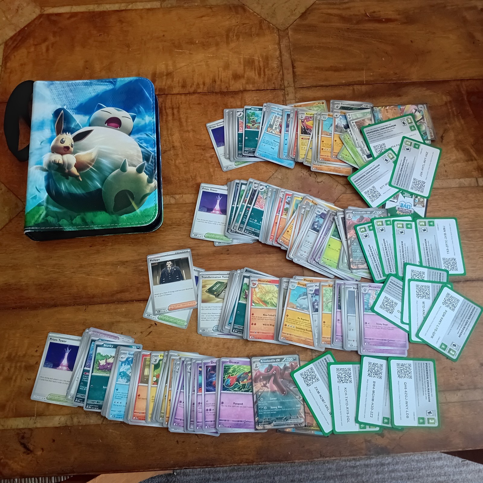 269 Pokémon Cards Bundle Bulk Job Lot & Wallet All Cards In Very Good Condition