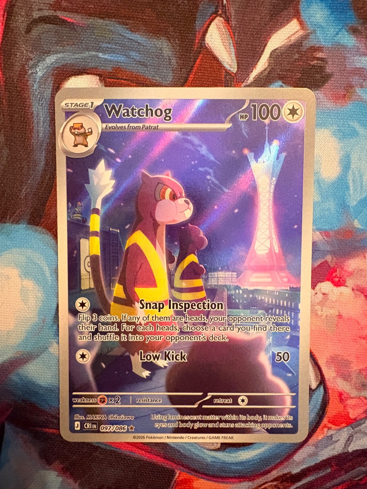Watchog 97/86 Chaos Rising [Illustration Rare]