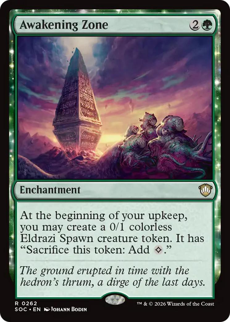 MTG Awakening Zone [Secrets of Strixhaven Commander] Near Mint Magic