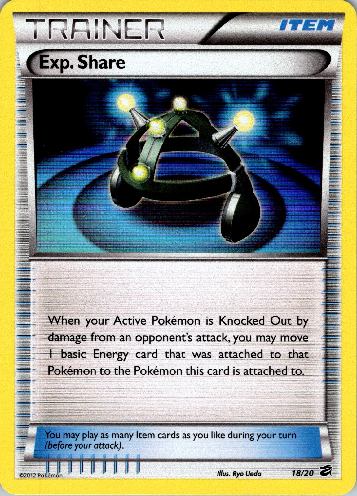 Exp. Share Holo Rare Dragon Vault 18/20 LP