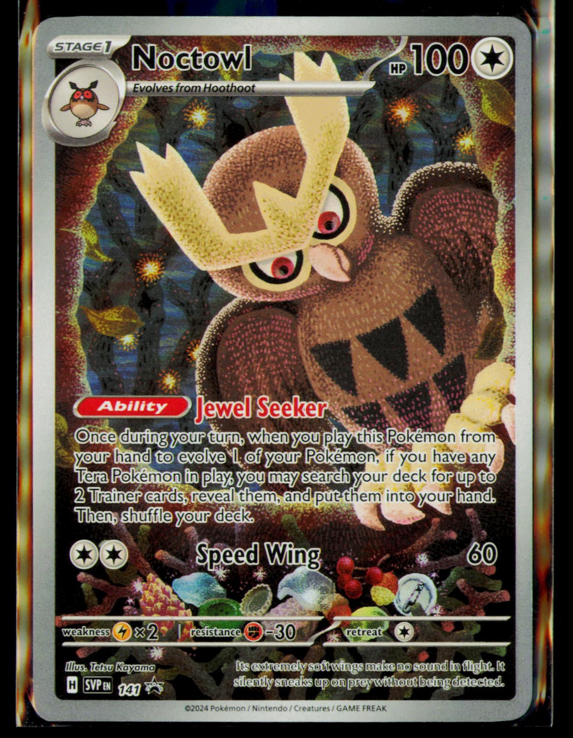 Noctowl Holo Promo SV: Scarlet & Violet Promo Cards 141 NM
