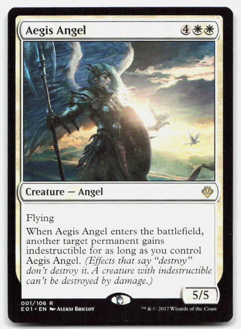 Magic – Aegis Angel Archenemy: Nicol Bolas [AC2 – 1] NM Rare