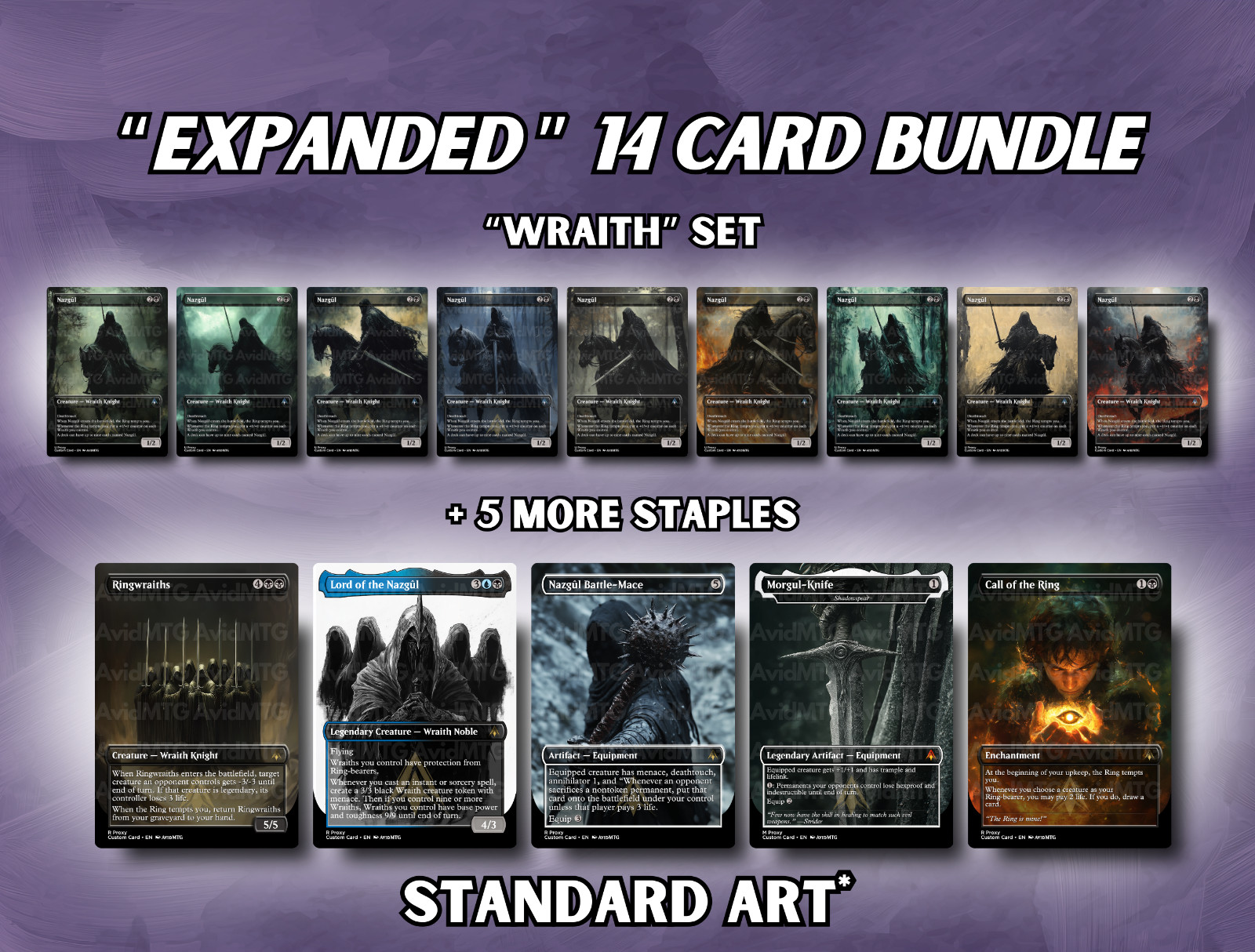 Wraiths – Custom Card Bundle