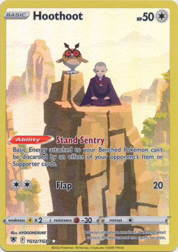 Hoothoot – TG12/TG30 Ultra Rare Astral Radiance NM Pokemon TCG