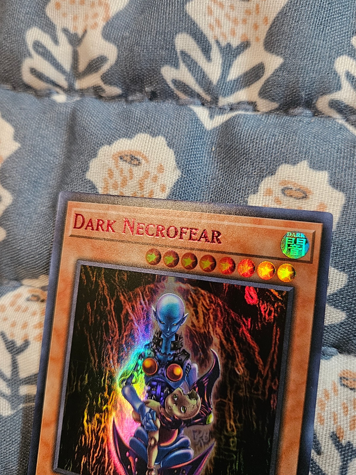 Dark NecroFear RED TEXT Ultra Rare LDS3-EN002 Yugioh