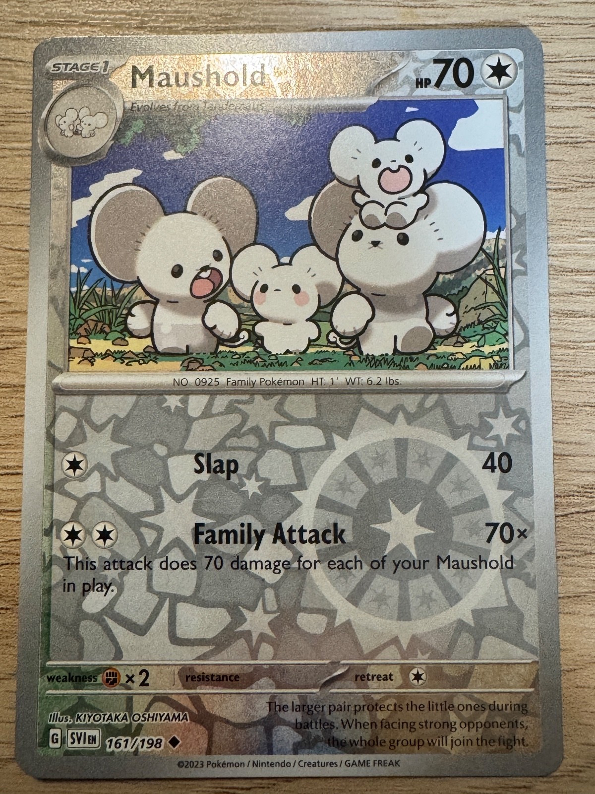 Maushold Reverse Holo Uncommon SV01: Scarlet & Violet Base Set 161/198 NM